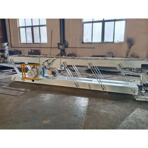 Transporte horizontal de alta eficiencia, enlace de arrastre, alimentador vibratorio, transportador de equilibrio vibratorio para troncos de madera húmeda - Product Image 6