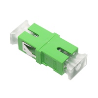 Connecteurs de fibre optique d'adaptateur Simplex de fibre optique de mode unitaire de SC/APC pour l'adaptateur de câble de fibre optique de réseaux de FTTH WiFi 4G