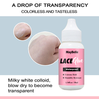 Kit d'installation de perruques de haute qualité pour perruques Lace Front, Colle adhésive pour dentelle à tenue forte, Séchage rapide, Imperméable