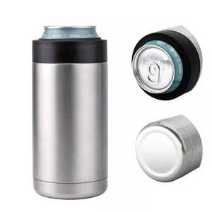 Slim Can Cooler in acciaio inossidabile, supporto per lattine a doppia parete isolato per mantenere il freddo all'ingrosso - Product Image 2