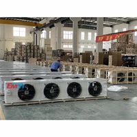 EMTH DD/120 possède trois ventilateurs, une capacité de réfrigération de 24 kW, évaporateur adapté à -18 degrés Celsius et à un grand volume d'air.