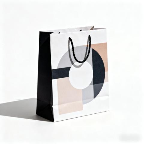 Kraft Paper Premium Shopping Gift Packaging Custom Logo High-Grade Flexo Printing Cotton for Candle Craft Use Digital Printing