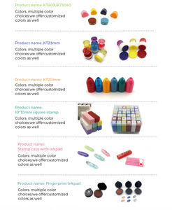 मिनी लोगो स्टांप नए आगमन सेट व्यक्तिगत कार्टून पैटर्न पूर्व हस्ताक्षर फ्लैश रबर छोटे 10*10 मिमी पत्रिका स्टांप बच्चों खिलौना - Product Image 2