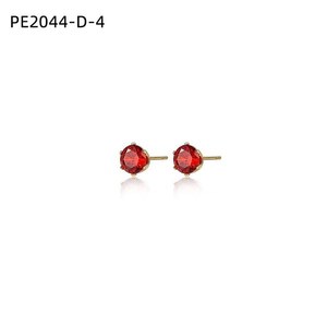 Amy Amy Fashion <b>Stud</b> <b>Earrings</b> <b>Blue</b> Zircon Alloy Women's Classic Jewelry Gift PE2044 - Product Image 4