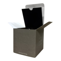 Custom Texture Paper Luxury Biodegradable Recycled Packaging Personalized Gift Embossing Foil for Candle Gift Boxes