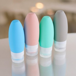 <b>Travel</b> Size Silicone Squeeze Bottles - Product Image 1