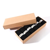 Chaussettes habillées noires élastiques écologiques de qualité supérieure pour hommes, absorbant la transpiration, avec logo personnalisé, pour uniforme, vente en gros