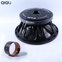 Haut-parleur professionnel de scène PA fQP18-058, woofer médium-grave 18 pouces, bobine vocale 152 mm, aimant 330 mm, 2500W-3000W, 8 ohms