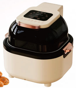 Pantalla LCD digital portátil Freidora de aire Herramienta de cocina inteligente sin aceite y delgada para el hogar - Product Image 1