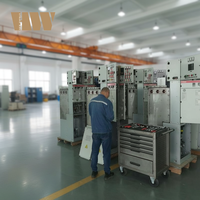 Unidad de Anillo Aislada por Gas SF6 (RMU) de 12kV 630A IP67, Aparamenta de 3 Fases con Revestimiento Metálico para Distribución de Energía