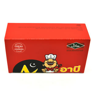 Papier sulfurisé personnalisé de qualité alimentaire Carton <span class=keywords><strong>blanc</strong></span> Pépites de poulet frites et frites Boîte à emporter - Product Image 5