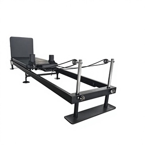 Letti Professionali Durevoli Multicolore per Pilates Reformer per Studio Yoga, Allenamento della Forza ed <span class=keywords><strong>Esercizi</strong></span> di <span class=keywords><strong>Flessibilità</strong></span> - Product Image 4