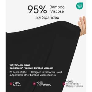 Conjunto de Ropa Interior Térmica Larga para Mujer, Viscosa de Bambú, Super Cálida, Tallas S-3X - Product Image 4