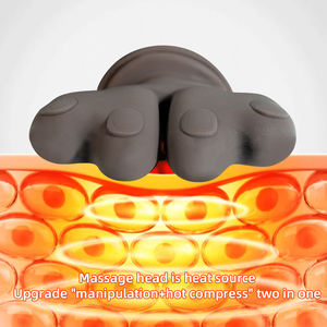 Masajeador de Cuello y Hombros con Calor, Masajeador Eléctrico Mini para Aliviar la Fatiga Corporal, con Función de Amasamiento y Calor, con Forma de Dedo Humanoide - Product Image 5