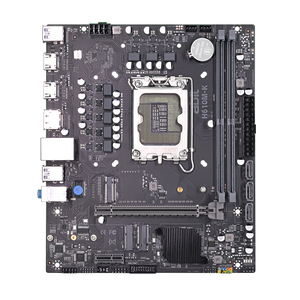 Carte mère de bureau ABIT <span class=keywords><strong>H610M</strong></span>-<span class=keywords><strong>K</strong></span> neuve, socket LGA1700, double <span class=keywords><strong>DDR4</strong></span>, emplacement M.2 NVMe, sortie VGA, carte mère Intel H610 - Product Image 2