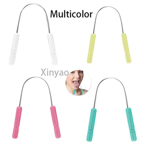 Racloir à langue avec logo personnalisé pour éliminer l'accumulation de langue et rafraîchir l'haleine en acier inoxydable pour les soins bucco-dentaires et l'hygiène - Product Image 6