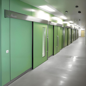 <span class=keywords><strong>Porte</strong></span> <span class=keywords><strong>coulissante</strong></span> automatique hermétique GMP pour salle blanche, idéale pour hôpitaux, salles d'opération, laboratoires et ateliers pharmaceutiques - Product Image 2