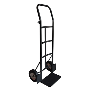 Premium Quality Orange Steel Sack Truck With Pneumatic Tires For Warehouse Moving Impact Resistant Multi-purpose Moving Dolly - Product Image 5