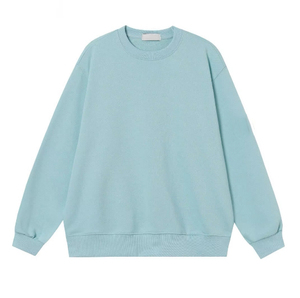 Felpa da <span class=keywords><strong>Uomo</strong></span> <span class=keywords><strong>Girocollo</strong></span> Pesante Tinta Unita Totalmente Personalizzabile in Cotone Patchwork Oversize di Alta Qualità per Streetwear Casual - Product Image 6