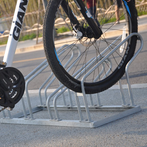 Ngoài trời cao thấp thép carbon chu kỳ đứng tầng núi hiển thị xe đạp lưu trữ nhỏ gọn Xe Đạp Giá đỗ xe - Product Image 5