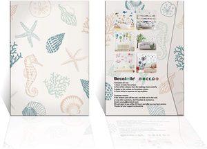 Autocollants <span class=keywords><strong>muraux</strong></span> suspendus <span class=keywords><strong>Decalmile</strong></span> en forme de vigne verte avec des plantes, des feuilles, des oiseaux et un motif de fille tatouée pour la décoration de la chambre à coucher et du fond de télévision - Product Image 5