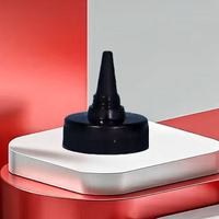 Échantillon gratuit de bouchon compte-gouttes jetable en amidon de maïs compostable 18-28 mm, bouchon à presser pour ketchup et colle, bouchon de bouteille de stockage