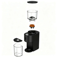 Molinillo de Café Eléctrico Anbolife con 38 Ajustes de Molienda, Acero Inoxidable, Filtro de 150g para Verter, Prensa Francesa, Fabricación OEM