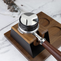 Nivelador de Café con Logotipo Personalizado, Base Resistente de 58 mm, Herramientas para Baristas, Distribuidor de Polvo de Café Espresso