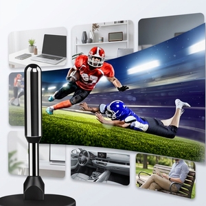 <span class=keywords><strong>Amplificador</strong></span> <span class=keywords><strong>de</strong></span> <span class=keywords><strong>Antena</strong></span> DVB-T2 para Uso en Interiores, Base Magnética, 75 Ohm, 4K UHD Full HD, Recepción <span class=keywords><strong>de</strong></span> 360°, 500 km, Canales Gratuitos - Product Image 3
