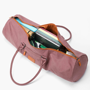 Colchoneta de <span class=keywords><strong>Yoga</strong></span> de lona de algodón para gimnasio, bolsa de viaje de gran tamaño, venta al por mayor - Product Image 1