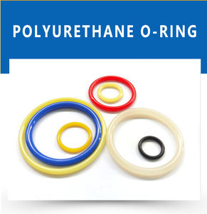 Jeu de joints toriques EPDM nitrile hydrogéné haute pression pour applications industrielles, joint de tige en caoutchouc PU orange pour robinet, haute performance - Product Image 3