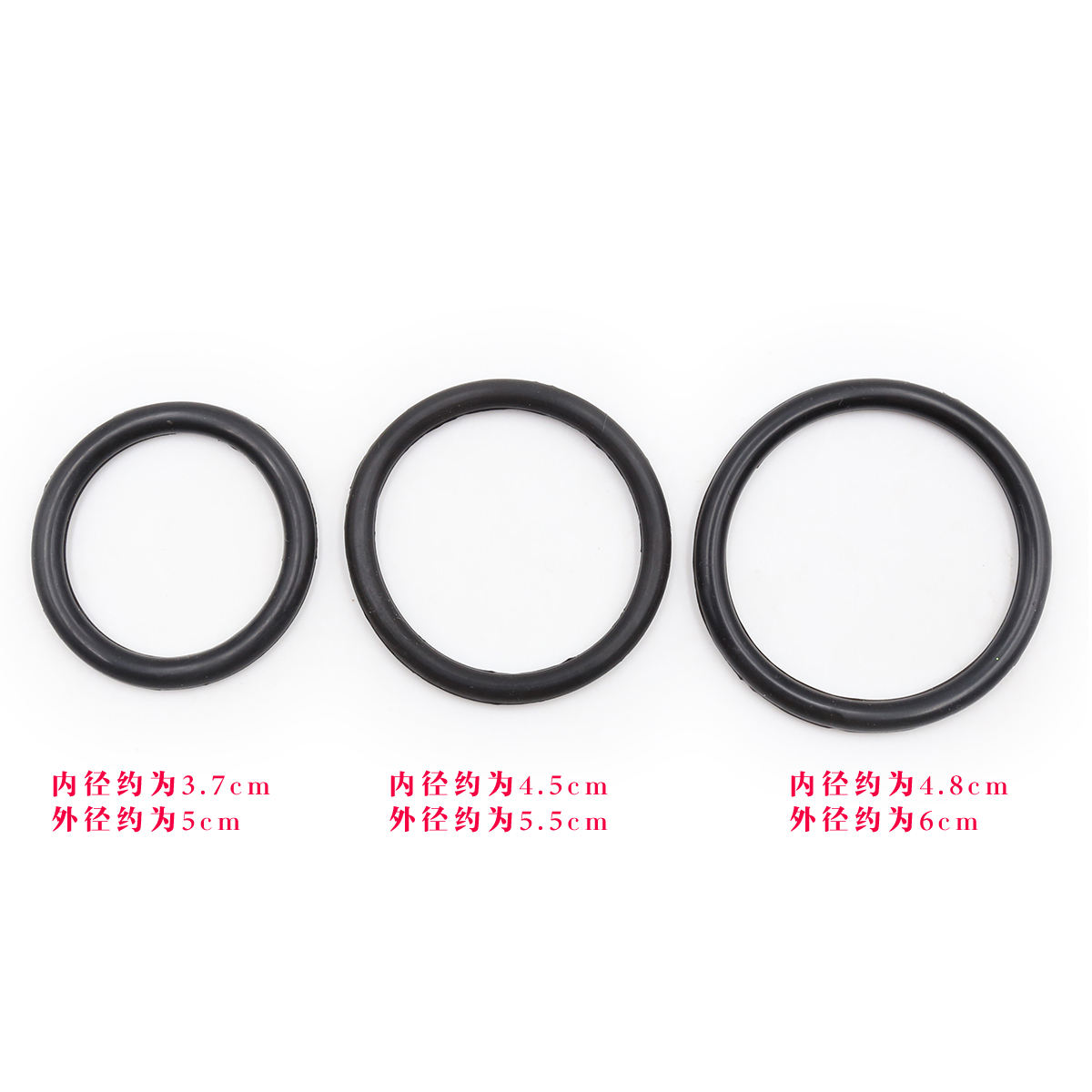 Silicone Size:2.8*0.5cm