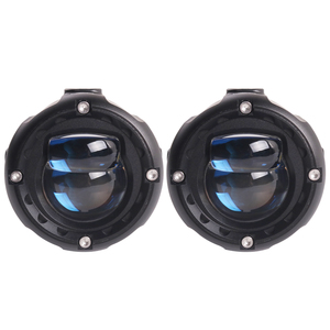 SANVI S21 Lampe de travail <span class=keywords><strong>LED</strong></span> Accessoires de voiture Phare <span class=keywords><strong>LED</strong></span> Phare de moto Projecteur Double couleur Fonction clignotante - Product Image 4