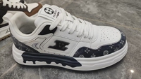 Chaussures Quotidiennes pour Hommes, Sneakers en Cuir Véritable et Maille, Légères, Résistantes à l'Usure, Absorbant la Transpiration, Anti-Odeur, Toutes Occasions