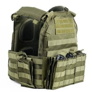 صفيحة معدات أمنية من نسيج أكسفورد نظام مولي ، صفيحة واقية من الطعنات التكتيكية ، سترة مموهة - Product Image 5