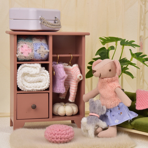 Gabinete de madera Accesorios para <span class=keywords><strong>casa</strong></span> de <span class=keywords><strong>muñecas</strong></span> 1:12 Estilo Maileg Adecuado para varias <span class=keywords><strong>muñecas</strong></span> - Product Image 4