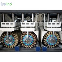 Ponceuse à brosse profilée Belino haute performance 13,5 kW pour le polissage du MDF, du bois massif, du chêne, du pin, de l'acajou et du contreplaqué