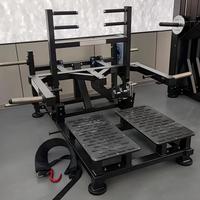 Machine à Squat Pendulaire à Charge Libre Série SM ATL, Appareil d'Entraînement des Jambes Robuste, Trajectoire Biomecanique Pendulaire, Conception pour le Soulagement des Douleurs Lombaires