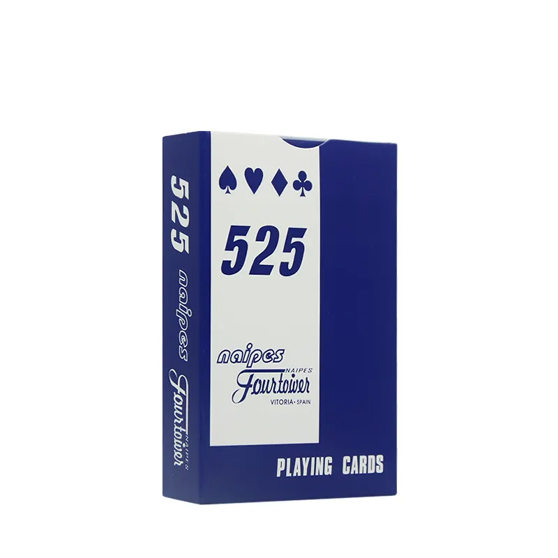 VITORIA Испания 525 игральные карты стандартное пластиковое покрытие 280 г серая основная Бумага Игральные карты Baraja De покер оптовая продажа