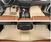 Accessoires de voiture Tapis de voiture de luxe 5D EVA Tapis de sol antidérapant pour Dacia Logan Renault Stepway
