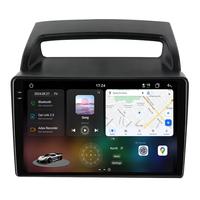 KIA Carnival VQ 2006-2014 için 12+256GB 3D Gerçek Zamanlı Dinamik Sürüş Android Araç Radyosu, Car-play 2K Ekran GPS Navigasyon