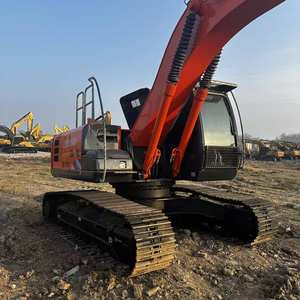 Excavadora mediana en buen estado, excavadora Hitachi ZX210 de 21 toneladas de segunda mano, excavadora de cadenas usada Hitachi 210 en venta - Product Image 4