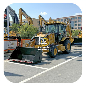 รถตักล้อยางมือสองคุณภาพสูงจากญี่ปุ่น CAT420F สภาพดี สีเดิมจากโรงงาน รถตักล้อยางมือสอง CAT420F CAT420F2 CAT430F - Product Image 1