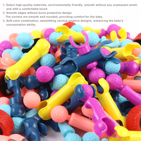 Kit Educativo STEM di Blocchi da Costruzione, Modello di Auto Robot Fai-da-Te, Giocattolo Creativo di Ingegneria per Bambini