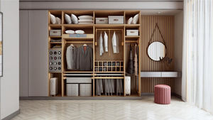 تصميم بسيط مخصص خزانة خزانة الحديثة خزانة ملابس لغرفة النوم مع مضمد - Product Image 3