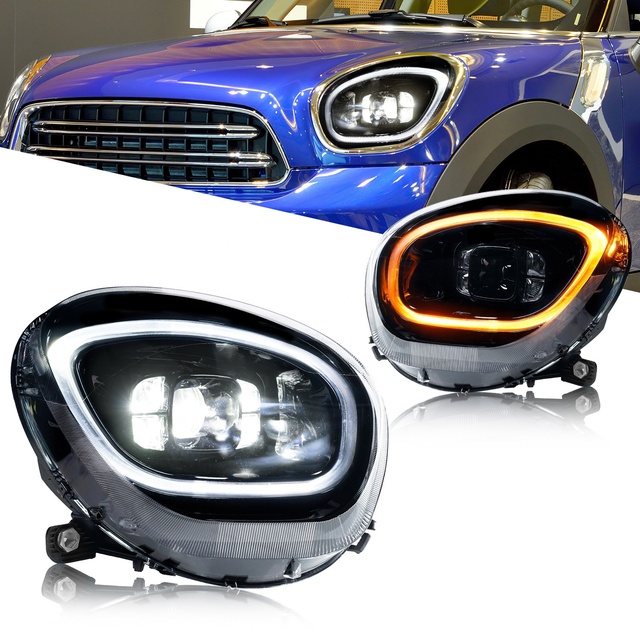 2010-2016 for BMW Mini R60 LED Headlights Archaic Front Light Sequential LED Compatible John Cooper Works Countryman