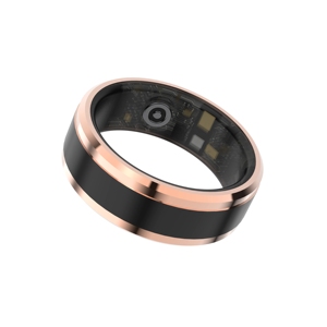 Bague connectée de suivi d'activité, moniteur de sommeil, fréquence cardiaque et température corporelle, étanche IP68, en acier inoxydable, tracker de santé portable - Product Image 3