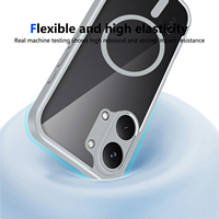 Funda magnética a prueba de golpes para Xiaomi Poco X8 Pro Max/X8 Pro/Redmi Turbo 5 MAX/Turbo 5 5G, cubierta trasera mate translúcida