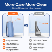 Machine de cure-dents en plastique portable Smart Water Flosser de voyage sans fil à haute pression avec caméra conçue au Japon