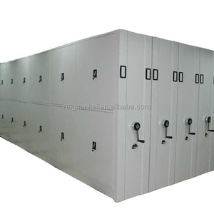 Estantes de archivo móviles de acero grandes de almacenamiento moderno compresores de archivo móviles Estantes intensivos de metal - Product Image 3